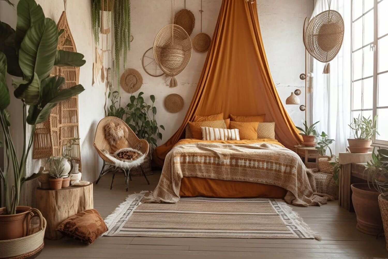 Bohemian style Bedroom-2