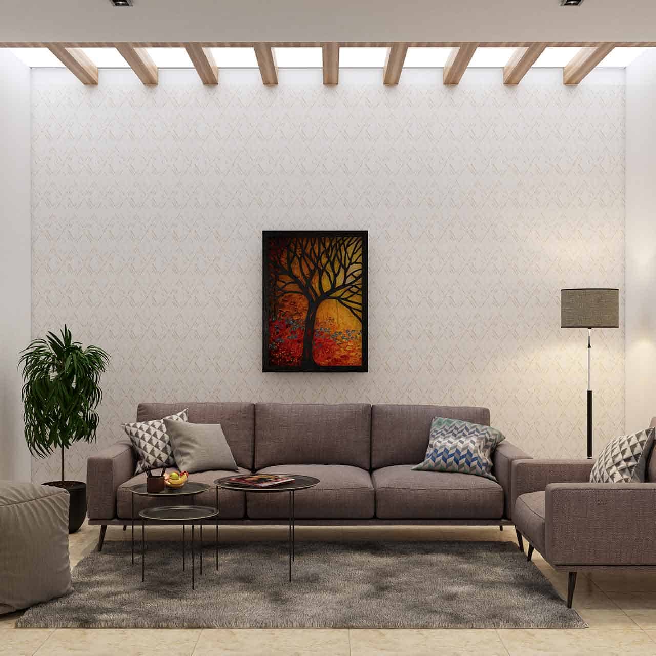 SIMPLE STYLE LIVING ROOM-2